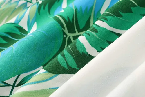 Miniatura 6 de Atwfo Conjunto de camisa hawaiana y pantalón corto para hombre, conjunto de 2 piezas para vacaciones, casual, con botones, playa, trajes florales