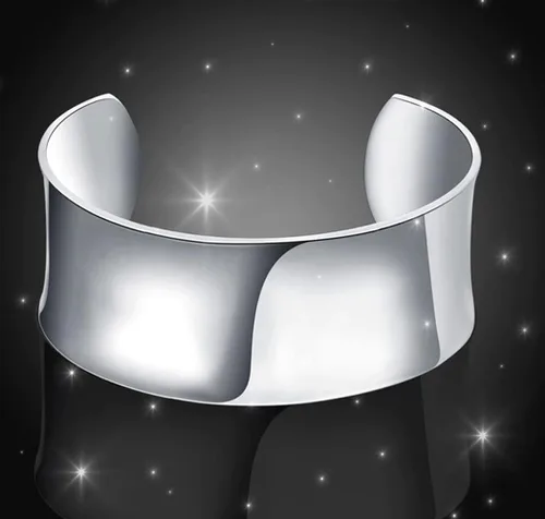Miniatura 2 de Blazing Autumn Pulseras de plata esterlina 925 joyería de moda para mujer, Plata de ley Plata, Sin gemas.