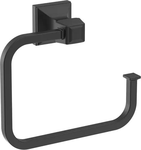 Miniatura 15 de Amerock BH36020G10 Gancho único para bata de níquel cepillado Soporte de toalla de 4-1/4 pulg. (108 mm) de longitud Mulholland Gancho
