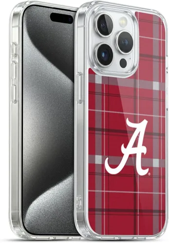Miniatura 395 de Head Case Designs Funda de gel suave con licencia oficial de la Universidad de Alabama UA Collage compatible con Apple iPhone 13 Pro Max