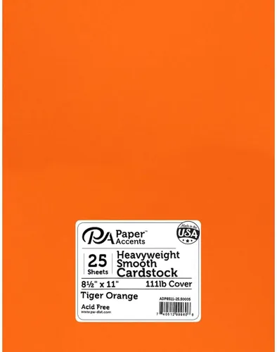 Miniatura 23 de PA Paper Accents - Cartulina suave pesada de 8.5 x 11 pulgadas, color azul, papel de cartulina de color de 111 libras para hacer tarjetas, álbumes