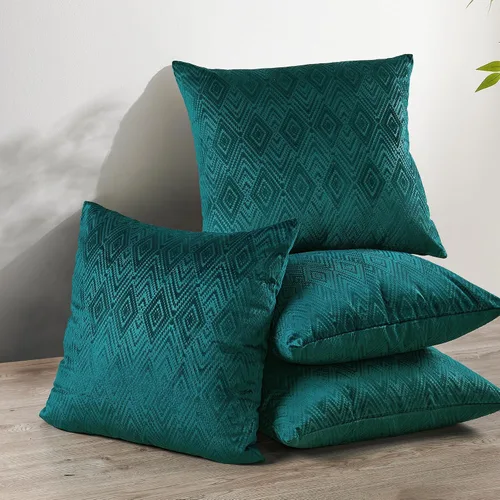 Miniatura 22 de Home Soft Things Ikat - Fundas de almohada de terciopelo de 2 piezas, 14 x 26 pulgadas, aguacate, funda de almohada decorativa lumbar sólida