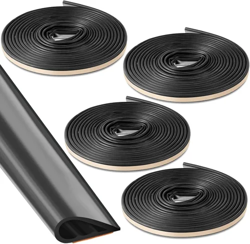 Miniatura 10 de 2 piezas de junta adhesiva flexible de silicona de goma para fuego/humo para puerta ventana interior exterior comercial