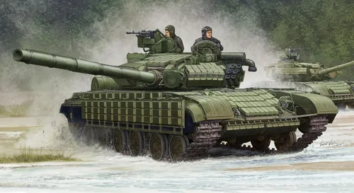Miniatura 2 de Trumpeter Soviética T-64 BV Mod 1985 Kit de modelos (escala 1/35)