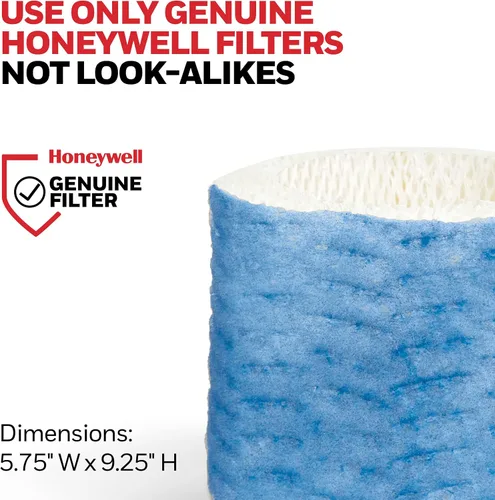 Miniatura 2 de Honeywell Filtro de Mecha de Repuesto A, 1 paquete, blanco