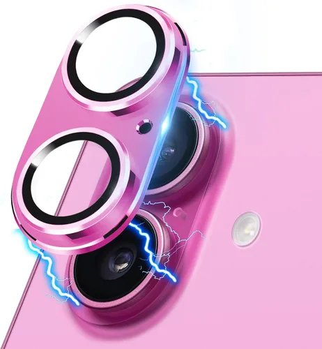 Miniatura 8 de Protector de lente de cámara compatible con iPhone 15 y 15 Plus, protector de pantalla de vidrio templado antiarañazos, a prueba de golpes, funda