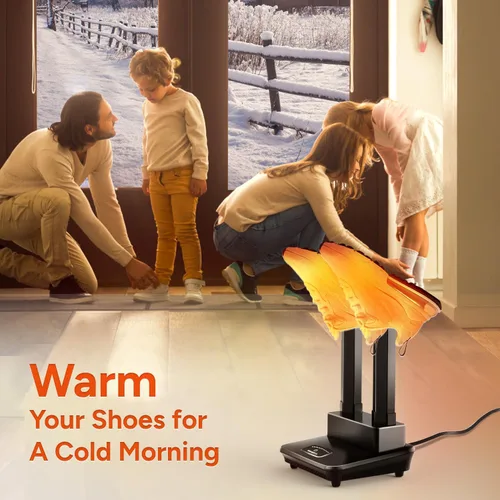 Miniatura 8 de DR.PREPARE Secador de zapatos, secador de guantes y calentador de botas con soplador de calor, secadora de botas de esquí con temporizador