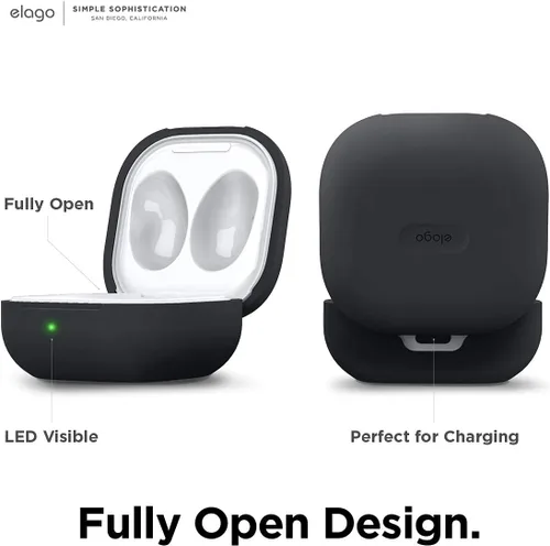 Miniatura 7 de elago Funda de silicona compatible con Samsung Galaxy Buds FE Case (2023) / Galaxy Buds 2 Pro (2022) / Galaxy Buds 2 Case (2021) / Galaxy Buds Pro