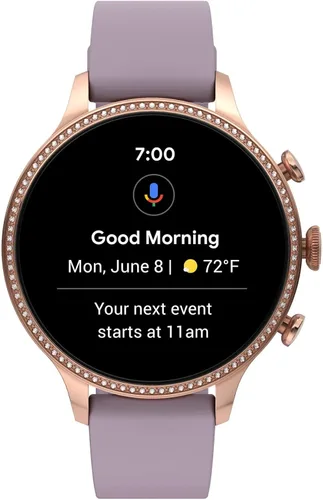 Miniatura 7 de Fossil - Reloj inteligente con pantalla táctil Gen 6 con altavoz para mujer medición de frecuencia cardíaca oxígeno en sangre GPS pagos sin contacto
