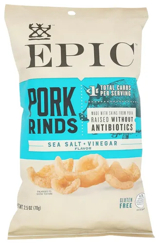 Miniatura 9 de EPIC Cortezas de cerdo BBQ sin gluten, 2.5oz