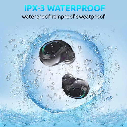 Miniatura 3 de Auriculares inalámbricos V5.3 PRO compatibles con Samsung Galaxy S20/FE/Ultra/S20+/5G/Fan Edition/Plus IPX3 Bluetooth Touch Negro