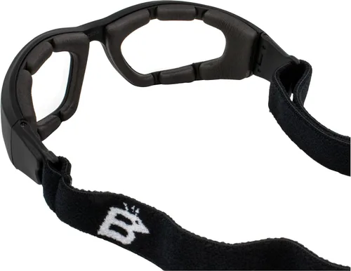 Miniatura 6 de 2 pares de gafas Birdz Eyewear Soar Safety acolchadas para motocicleta, marcos negros