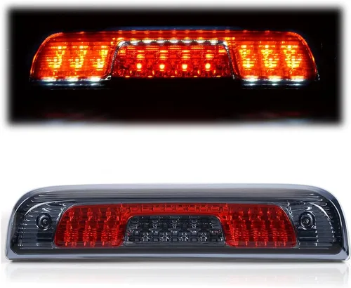 Miniatura 20 de PIT66 3ª Luz de Freno LED, Compatible con Chevy Silverado 2014-2018/Compatible con GMC Sierra 1500 2500HD 3500HD 2014-2018 Luz de Parada Trasera