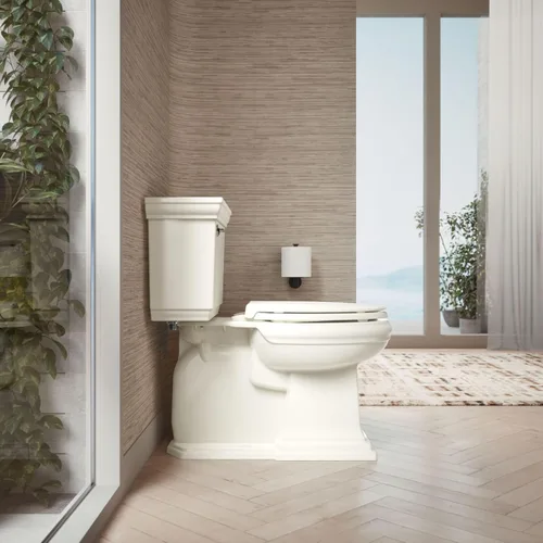 Miniatura 4 de KOHLER 4636-RL-96 Cachet ReadyLatch - Asiento de inodoro alargado con cierre lento, cierre suave, tapa silenciosa del asiento de inodoro, topes