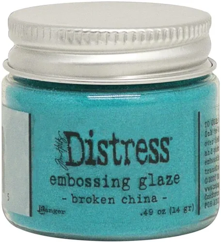 Miniatura 8 de Ranger Tim Holtz - PISTA DE CRKD GLAZE REBOSSING GLAZE CRKD, Pistacho agrietado