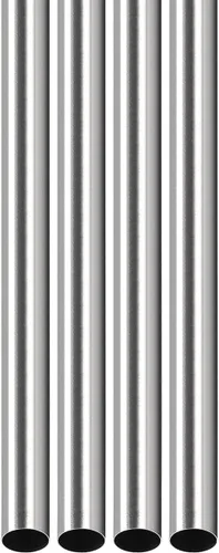Miniatura 16 de DTGN Tubo de acero inoxidable 304 de 0.276 in x 0.008 in x 9.843 in (ODxWall TxL) - Paquete de 4 - Bueno para equipos de maquinaria - Tubos de metal
