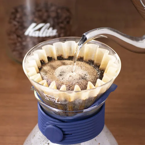 Miniatura 4 de Kalita Wave Style UP Set, tamaño 185, servidor de 16.9 fl oz, azul