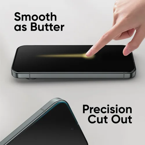 Miniatura 3 de FLOLAB NanoArmour - Protector de pantalla antirreflectante para Google Pixel 10 Pro XL de vidrio templado, duradero, suave como la mantequilla