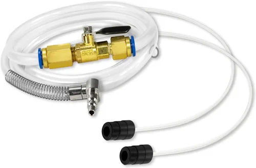 EWK Juego de manguera de tubo de extractor de aceite de 3 piezas para extractor de aceite neumático/dispensador de 13.5L, bomba de cambio de líquido