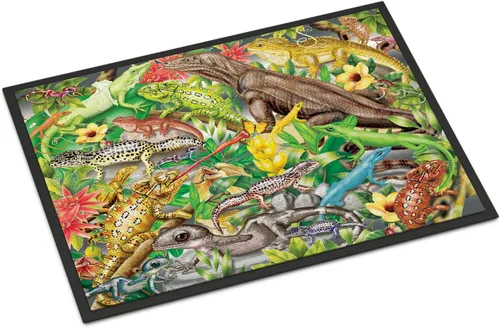 Miniatura 43 de Caroline's Treasures PRS4045MAT - Tapete para puerta delantera, 18 x 27 pulgadas, para interiores y exteriores, para entrada, antideslizante
