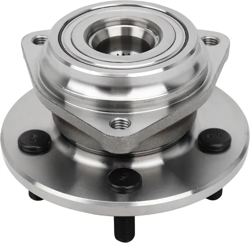 513084 Conjunto de rodamiento de cubo de rueda delantera 5 lengüetas con ABS para Jeep 1991-98 Cherokee 4x4, 1990-92 Comanche 4x4, 1993-98 Grand