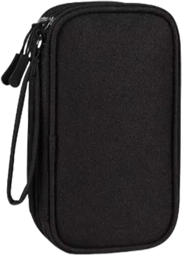 Organizador de artículos electrónicos de viaje para mujeres y hombres, bolsa organizadora de cables, accesorios tecnológicos electrónicos para banco