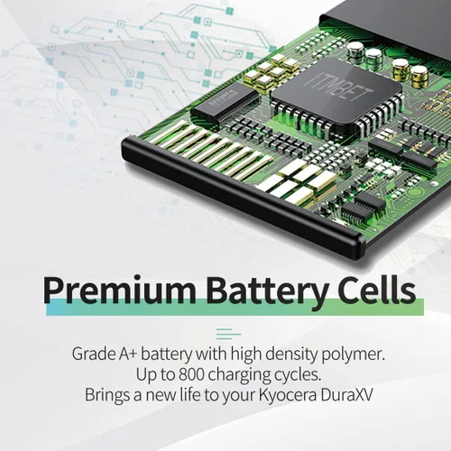 Miniatura 5 de Batería SCP-73LBPS, (2026 nueva actualizada) 3000mAh 0 Ciclo Batería de repuesto de alta capacidad para Kyocera DuraXV Extreme E4810 DuraXE Epic
