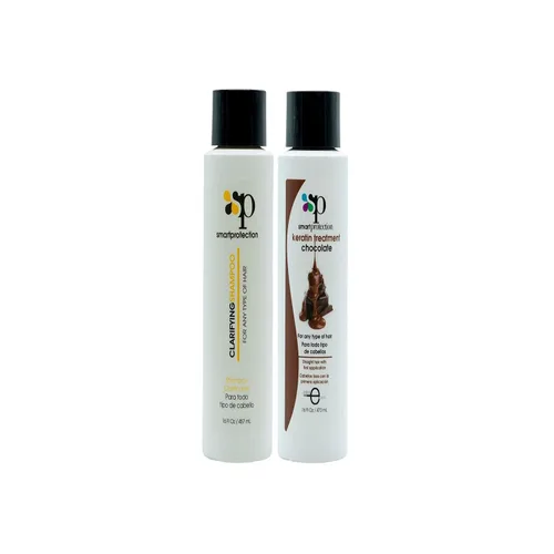 Miniatura 2 de Smart Protection Tratamiento de queratina de fuerza media con champú clarificante de 16 onzas