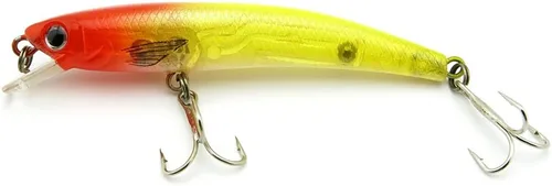 Señuelos de pesca Crankbait Agua dulce Agua Salada Grueso Mar Manivela Ganchos Aparejos Bass Jerk Baits peche leurres Angelkoder YB-70-B01 2.756 in