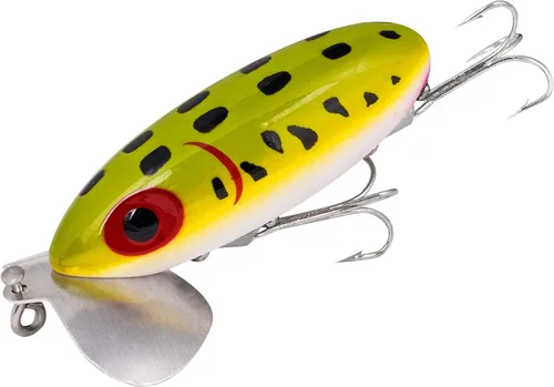 Miniatura 9 de Arbogast Jitterbug Topwater Bass - Señuelo de pesca para pesca nocturna Fire Tiger