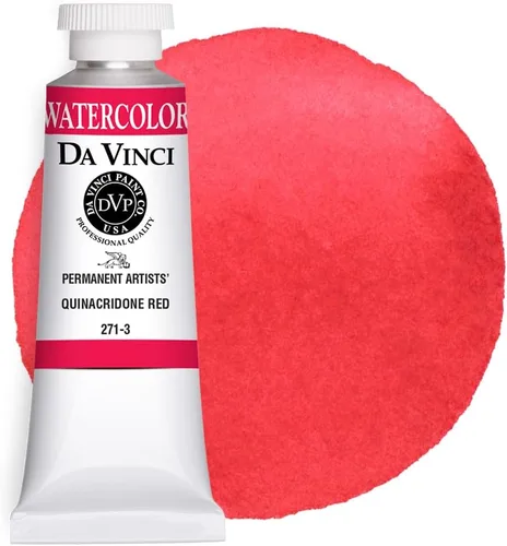 Miniatura 23 de DA VINCI PAINTS Pintura de acuarela para artista profesional, Gamboge (tono), 0.5 fl oz