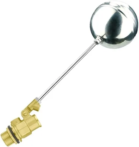 Miniatura 4 de Brass Float Valve - 1/2", 3/4", 1" Automatic Water Level Control Valve for Water Tanks and Towers(1Inch)