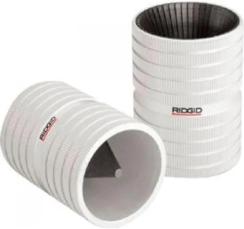 Ridgid 29993 227S Herramienta de escariador de tubo de acero inoxidable, escariador interno/externo de 1/2 pulgada a 2 pulgadas, cromado, pequeño