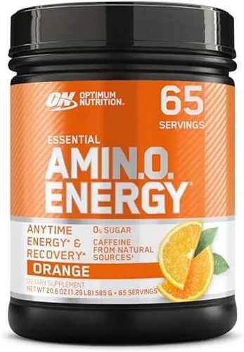 Miniatura 20 de Optimum Nutrition Amino Energy - Polvo energético para antes del entrenamiento con té verde, BCAA, aminoácidos, extracto de café verde, sabor