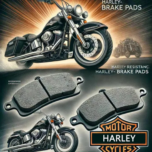 Miniatura 2 de Pastillas de freno delanteras y traseras de repuesto para HARLEY Road Glide 2008-2021/Street Glide 2008-2022/Road King 2008-2021/Ultra Classic