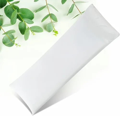 Miniatura 26 de Paquete de 2 fundas de almohada refrescantes de eucalipto Tencel tamaño King, color blanco nieve, absorben la humedad para sudores nocturnos, secado