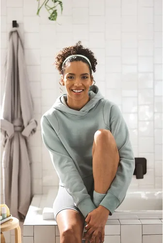 Miniatura 9 de Moen Genta LX WT901BN - Llenador de bañera de un solo mango, grifo de bañera de alto flujo contemporáneo con alcance de boquilla de 10 pulgadas