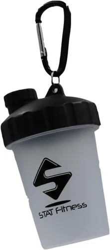 Miniatura 3 de Mini Shot (paquete de 3) Recipiente de proteína en polvo para preentrenamiento, embudo de suplemento con llavero, contenedor de viaje para gimnasio