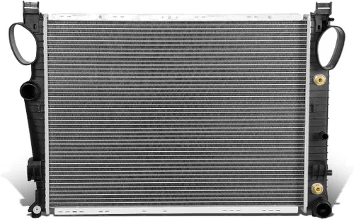 Miniatura 12 de DNA Motoring OEM-RA-13254 Radiador de núcleo de aluminio de 1 fila compatible con 07-09 Sprinter 2500 3500,26-11/16 pulgadas de ancho x 15-11/16