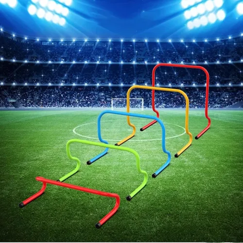 Miniatura 2 de YXXSDP Entrenamiento de velocidad de agilidad obstáculos para atletas, equipo de práctica deportiva portátil multicolor para entrenamiento