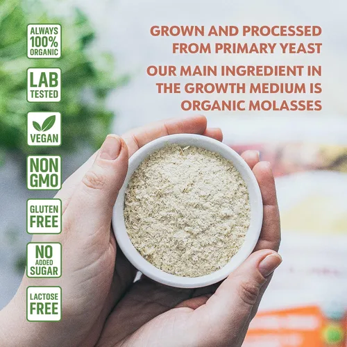 Miniatura 3 de Paquete – 2 artículos: Polvo orgánico de arándanos silvestres LOOV y copos de levadura nutricional orgánica no fortificada