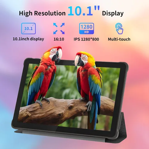 Miniatura 6 de Tableta Android 14 de 10 pulgadas: Octa-Core, 8 GB de RAM 64 GB, 7000 mAh, con estuche con soporte, pantalla IPS HD, Wi-Fi 6, OTG, cuerpo de metal