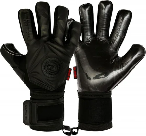 GK Saver Guantes de portero de fútbol profesional 3D Blackout Savefingers Guantes de portero talla 6 a 11