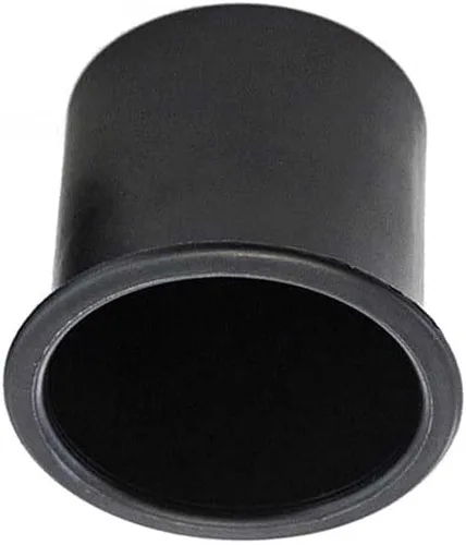 Miniatura 4 de Paquete de 3 soportes de repuesto para latas de bebidas empotradas de plástico, color negro, para barco, automóvil, caravana, caravana, remolque