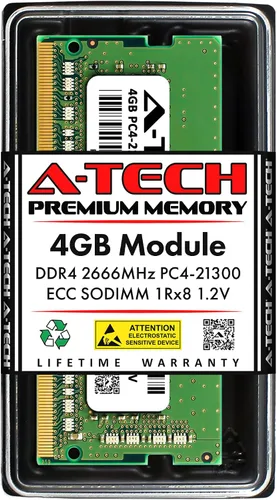 Miniatura 26 de A-Tech Reemplazo de 1 GB RAM para Synology DDR2-800-1GB DDR2 800 MHz PC2-6400 SODIMM Memoria no ECC sin búfer compatible con RS2211RP+, RS2211+