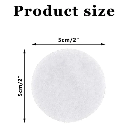 Miniatura 3 de Tiras de cinta autoadhesiva redondas de puntos grandes de 2 pulgadas, cinta adhesiva de montaje de doble cara, impermeable, para el hogar, oficina