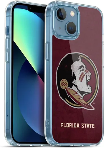 Miniatura 154 de Head Case Designs Funda de gel suave FSU Seminoles de la Universidad Estatal de Florida con licencia oficial compatible con Apple iPhone 13 Pro Max