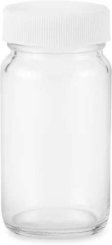 Miniatura 2 de Stock Your Home Botellas de vidrio con tapas (paquete de 8) botellas de jugo de 2 onzas, para el bienestar o el jengibre, a prueba de fugas, aptas