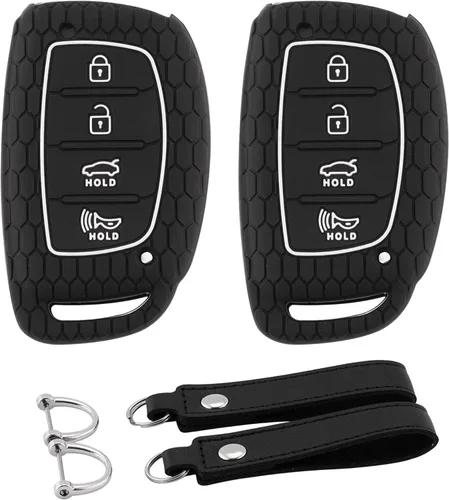 Miniatura 32 de Funda de Silicona para Llavero Compatible con Chevy GMC 5 Botones 2023 2022-2019 Chevy Silverado Tahoe Suburban GMC Sierra Acadia Terrain Protector