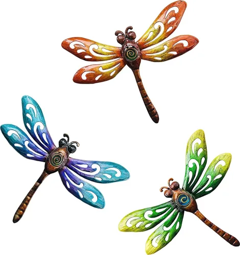 Miniatura 8 de Decoración de jardín, escultura de pared de abeja metálica, decoración de pared de abeja grande, decoración de jardín para colgar para patio